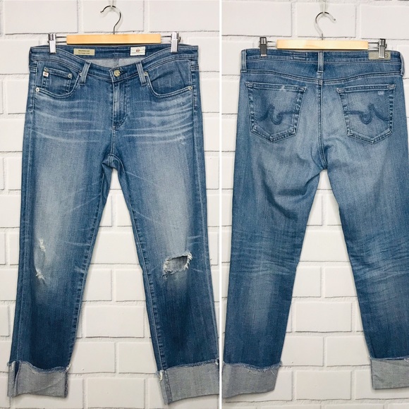 Sold AG The Stevie cuff slim straight cuffed jeans - Picture 2 of 8